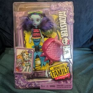 Collectible Monster High NIB Monster Family Ebbie Blue Doll